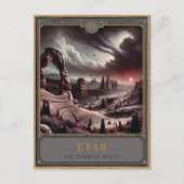 Utah | Gotische kunst Briefkaart (Voorkant)