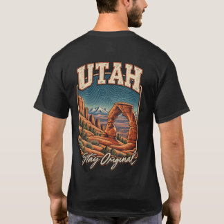 Utah Grafische T-shirt Stay Original Utah Arches