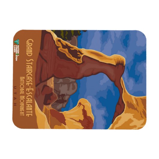  Utah Grand Staircase Magneet (Horizontaal)