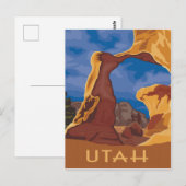 Utah Grand Staircase  stijl Briefkaart (Voorkant / Achterkant)