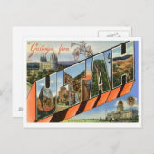 Utah Greetings uit de Verenigde Staten Briefkaart (Voorkant / Achterkant)