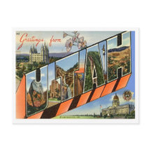 Utah Greetings uit de Verenigde Staten