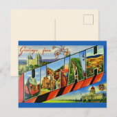 Utah Groet  Briefkaart (Voorkant / Achterkant)