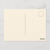 Utah Groet  Briefkaart (Achterkant)