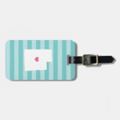 Utah Heart | Land van herkomst Bagagelabel (Voorkant horizontaal)