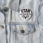 Utah, Heck, Est. 1896 Ronde Button 5,7 Cm (In situ)
