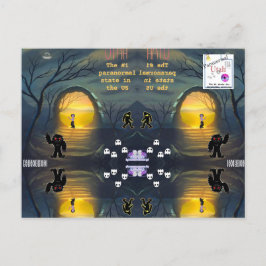 Utah het meest paranormale briefkaart