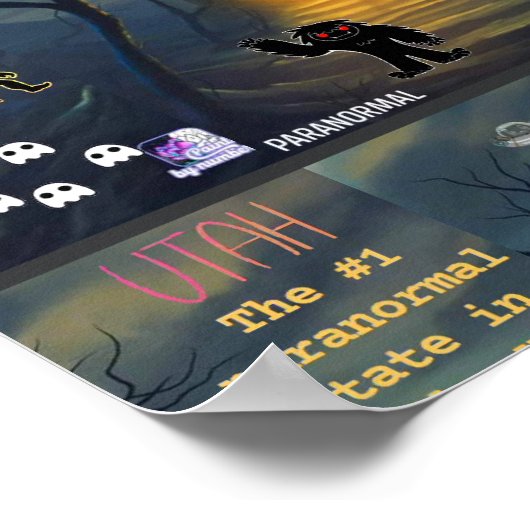Utah het meest paranormale poster (Hoek)