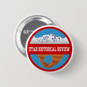Utah Historische Review Button (Voorkant /achterkant)