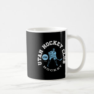 Utah Hockey Club Edge Black Officieel Gelicentieer Koffiemok