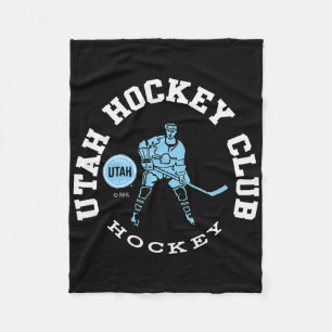 Utah Hockey Club Edge Dark Heather Officiële Vergu Fleece Deken