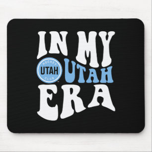 Utah Hockey Club Era Donkere Heather Officiëel Gel Muismat