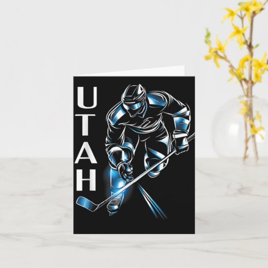 Utah Hockey Kaart (Gele Bloem)
