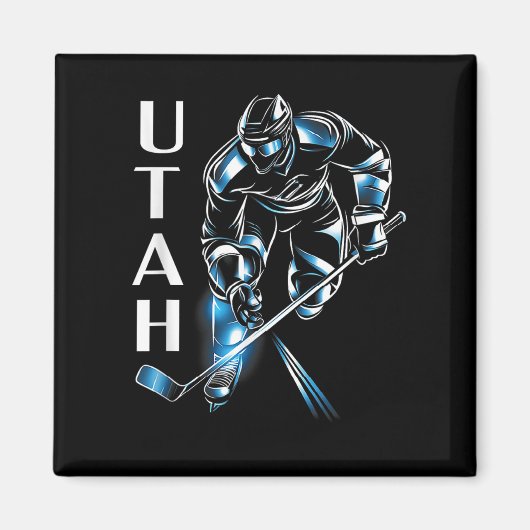 Utah Hockey Magneet (Voorkant)