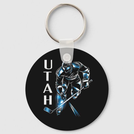 Utah Hockey Sleutelhanger (Voorkant)