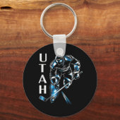 Utah Hockey Sleutelhanger (Voorkant)