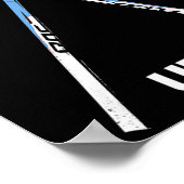 Utah Hockey Sticks Poster (Hoek)