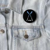 Utah Hockey Sticks Ronde Button 5,7 Cm (In situ)
