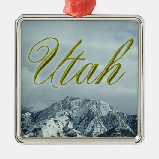 Utah Holiday Ornament (Voorkant)