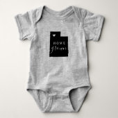 Utah Home Grown State T-shirt (Voorkant)