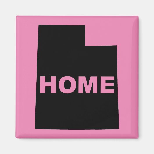 Utah Home weg van State Fridge Magnet (Voorkant)