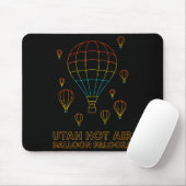 Utah Hot Air Balloon Palooza Apparel  Muismat (Met muis)
