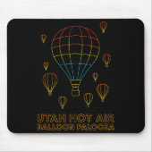 Utah Hot Air Balloon Palooza Apparel  Muismat (Voorkant)
