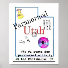 Utah is de 1 paranormale staat poster