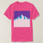 Utah Jazz Mountain T-shirt (Design voorkant)