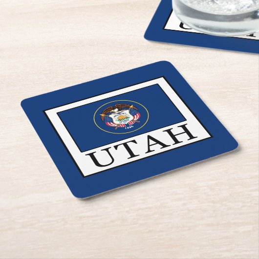 Utah Kartonnen Onderzetters (Schuin)