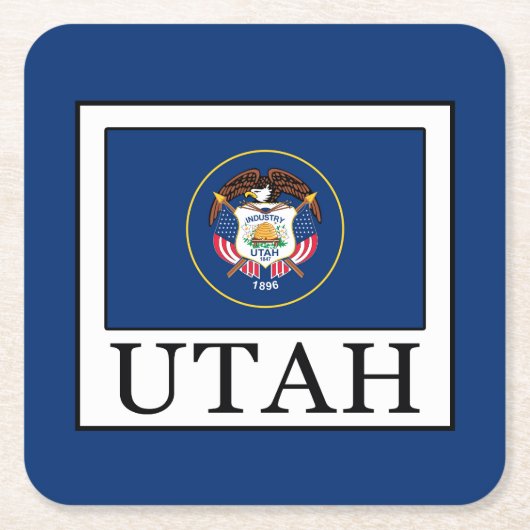 Utah Kartonnen Onderzetters (Voorkant)