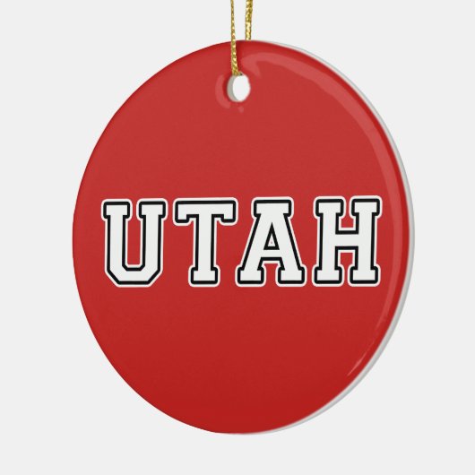 Utah Keramisch Ornament (Links)