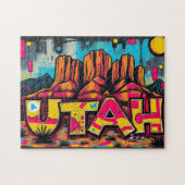 Utah kleding cadeau souvenir legpuzzel (Horizontaal)