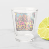 Utah kleding cadeau souvenir shot glas (Achterkant)