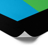 utah kleur barst uit poster (Hoek)