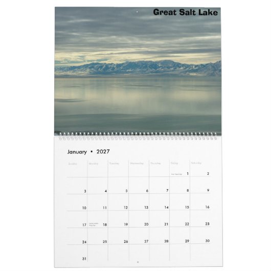 Utah Landscapes 2010 Kalender (Jan 2027)