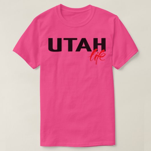 Utah Life T-shirt (Design voorkant)