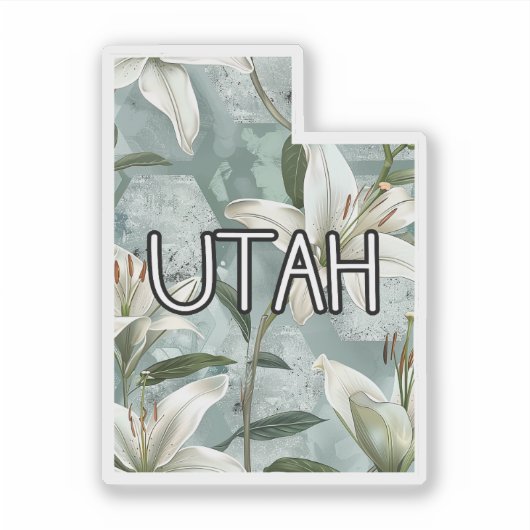 Utah Lily Sticker (Voorkant)