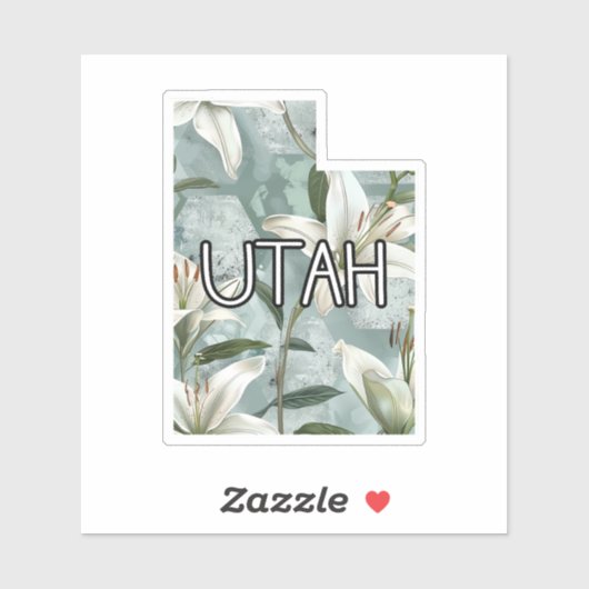 Utah Lily Sticker (Vel)