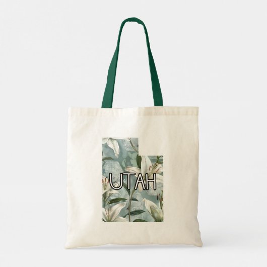 Utah Lily Tote Bag (Achterkant)