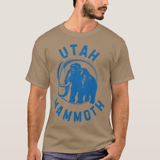 Utah mammoth t-shirt (Voorkant)