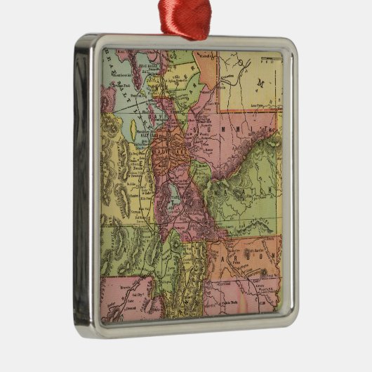 Utah Metalen Ornament (Rechts)