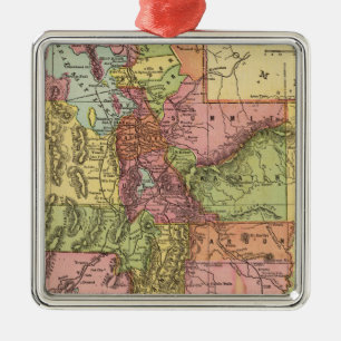 Utah Metalen Ornament