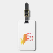 Utah Moose Bagagelabel (Voorkant verticaal)