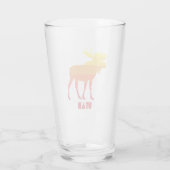 Utah Moose Glas (Achterkant)
