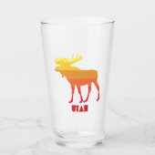 Utah Moose Glas (Voorkant)