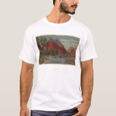 Utah - Mount Majestic & Angel's landing T-shirt (Voorkant)