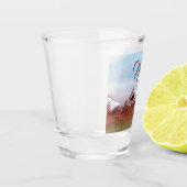 Utah Mountain Range Shot Glas (Links)