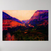 Utah Mountains Poster (Voorkant)