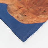 Utah, Nationaal Park Arches, Arch 3 Turret Fleece Deken (Hoek)